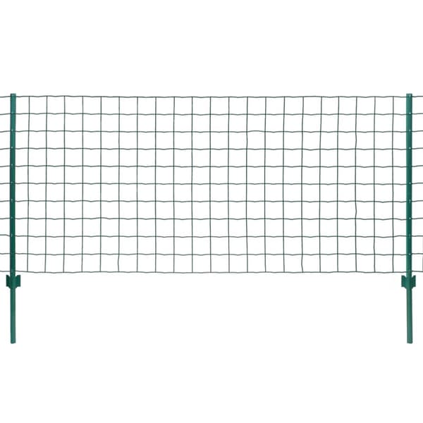 Eurofence stål 20x1 m grön