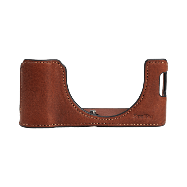 SmallRig 4699 Leather Half Case Kit for FUJIFILM X100VI (Brown)
