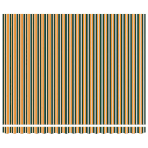 Utfällbar markis Flerfärgsdesign 400 × 300 cm