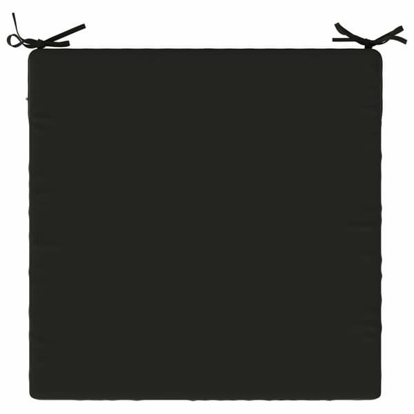 1-delad Sittdyna SOEST 100% Polyester Svart 60 x 60 x 7 cm