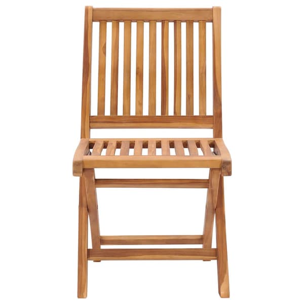 Hopfällbara trädgårdsstolar med dynor 6 st massiv teak