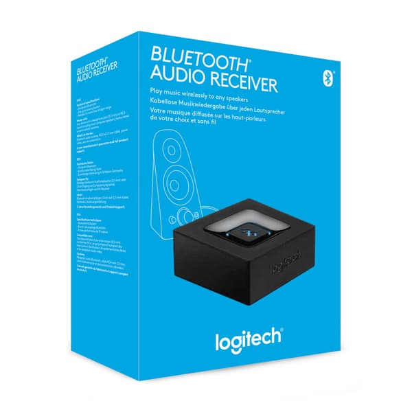 Logitech Bluetooth Audio Adapter - trådlös Bluetooth-ljudmottagare