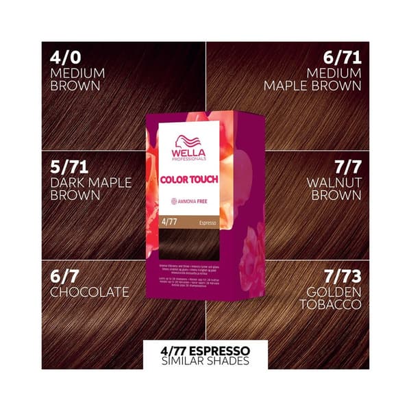 Wella Color Touch Deep Browns 4/77 Espresso