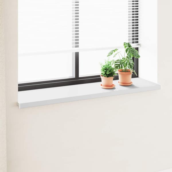 Fönsterbräda Vit 120 x 40 x 4,5 cm PVC