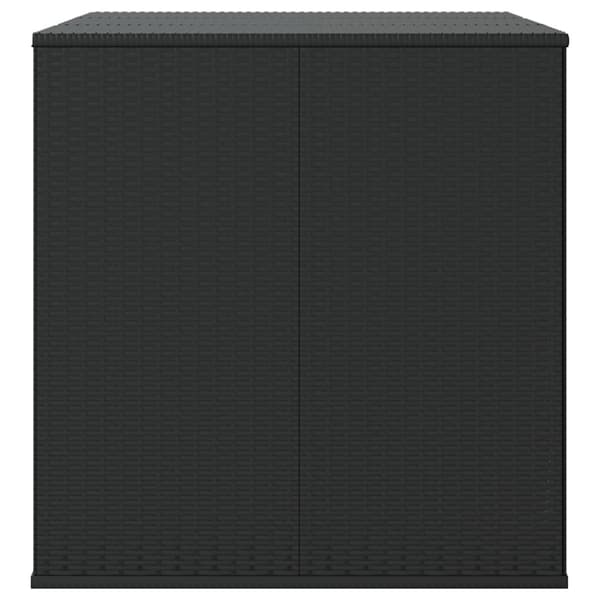 Dynbox PE-rotting 145x100x103 cm svart