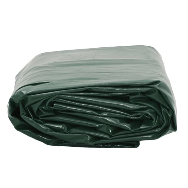 Presenning grön 5x6 m 650 g/m²