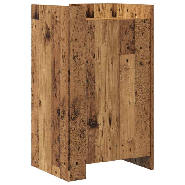 Sideboard Gammalt trä 45 x 35 x 75 cm