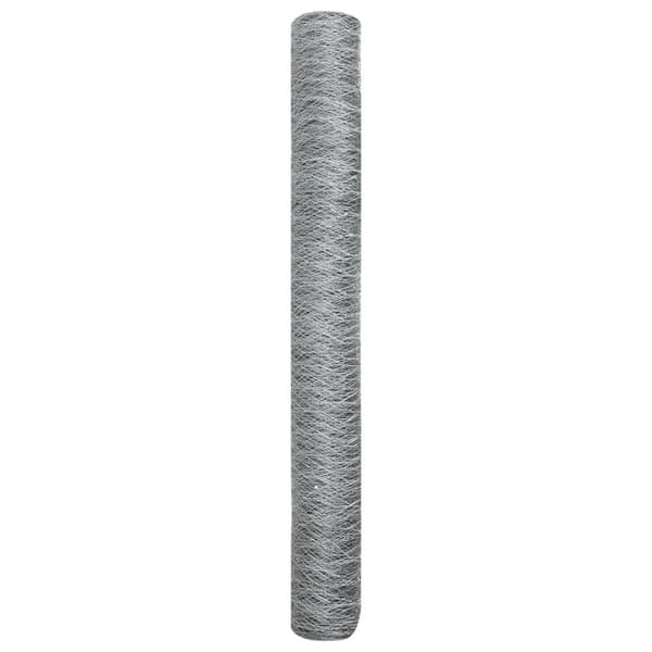 Hexagonstängsel Silver 1,4 x 50 m Galvaniserat stål