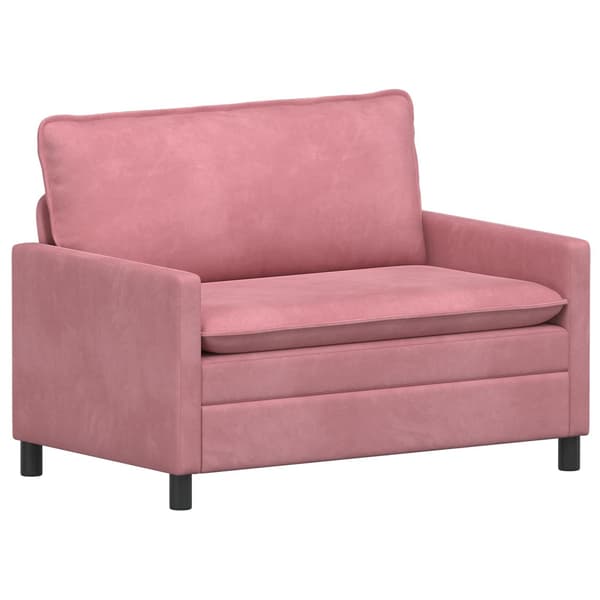 Soffa Rosa 126 x 81 x 87,5 cm Sammet