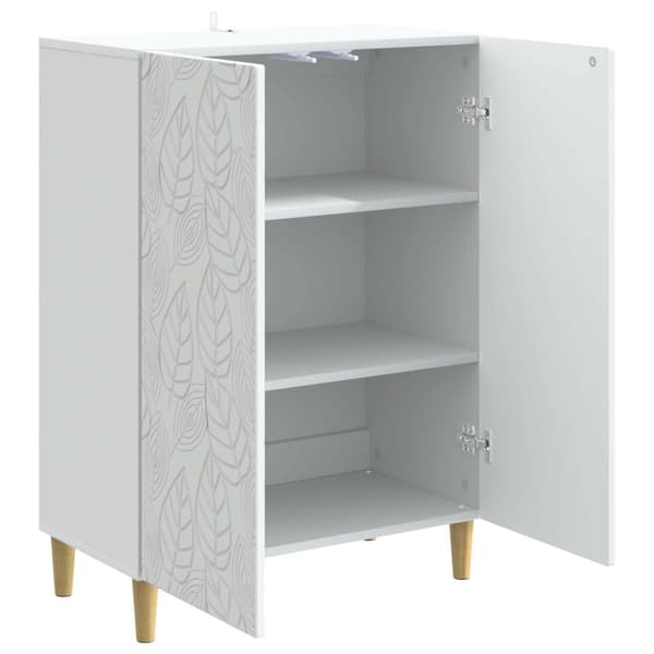 Sideboard Vit 66 x 34,5 x 90 cm Konstruerat trä