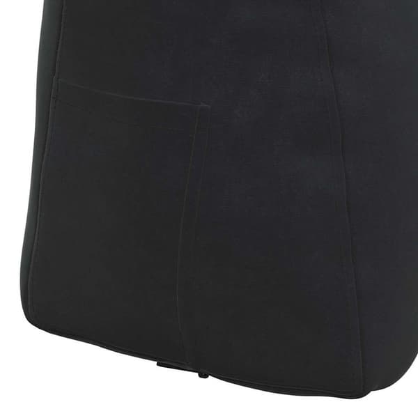 Ryggkudde Svart 80 x 24 x 50 cm Sammet