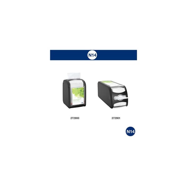 Servett TORK Xpressnap N14 vit 720/fp