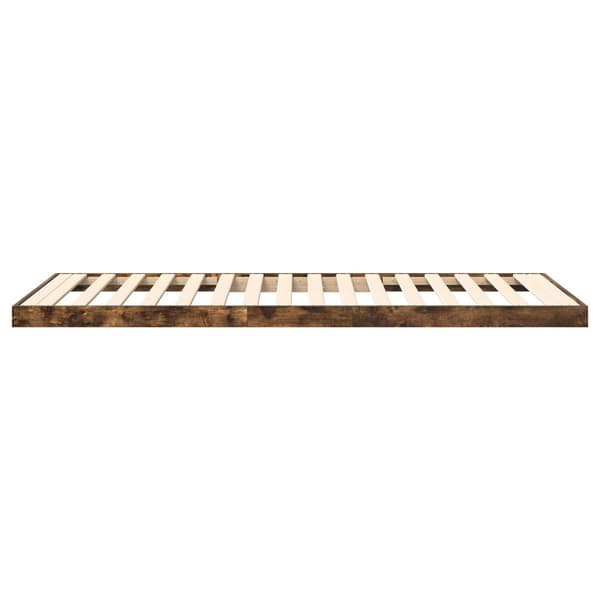 Sängram Rökt ek 80 x 200 cm Konstruerat trä