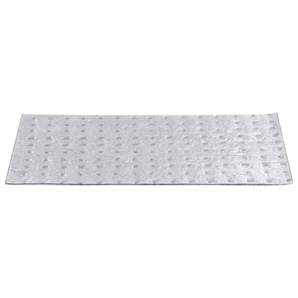 Trappmattor självhäftande 15 st 60x25 cm gråblå rektangulära
