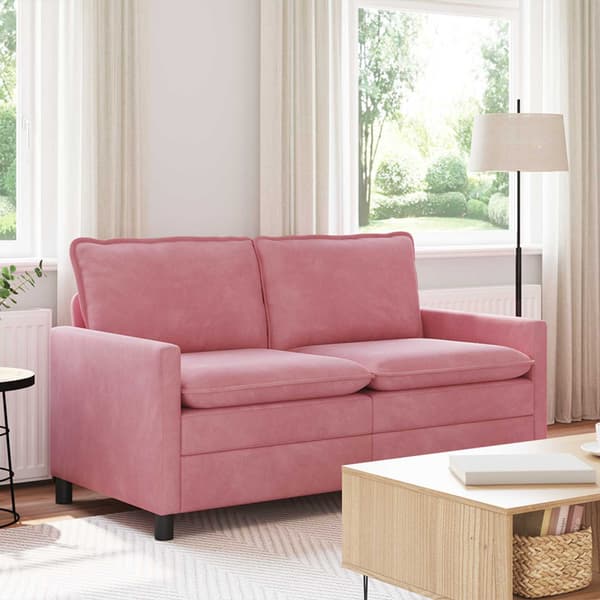 Soffa Rosa 156 x 81 x 87,5 cm Sammet