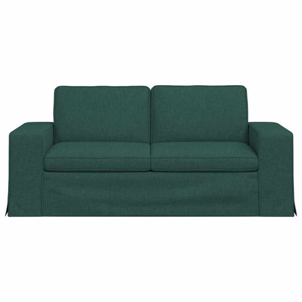 Soffa Mörkgrön 182 x 80 x 82 cm tyg