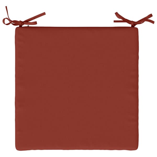 4-delade Sittdynor SOEST 4 st 100% Polyester Röd 40 x 40 x 3 cm