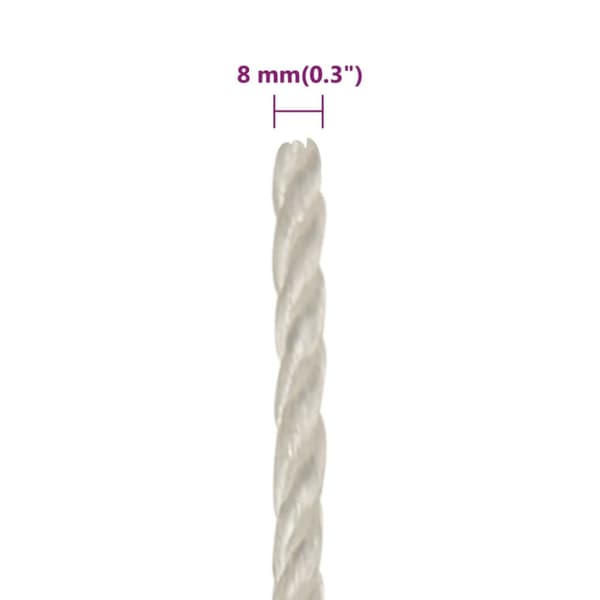 Rep vit 8 mm 100 m polypropylen