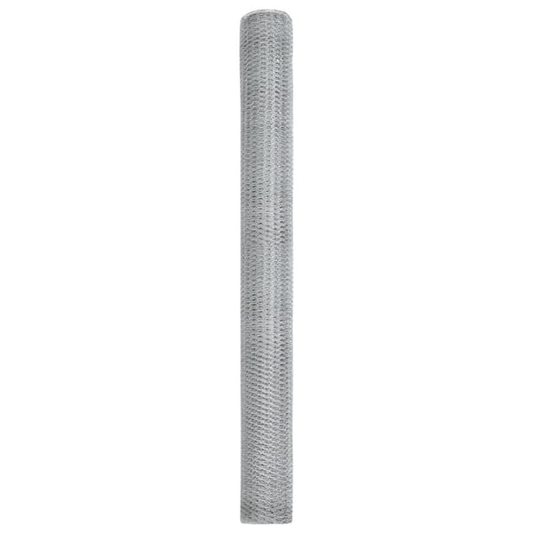 Hexagonstängsel Silver 1,5 x 10 m Galvaniserat stål