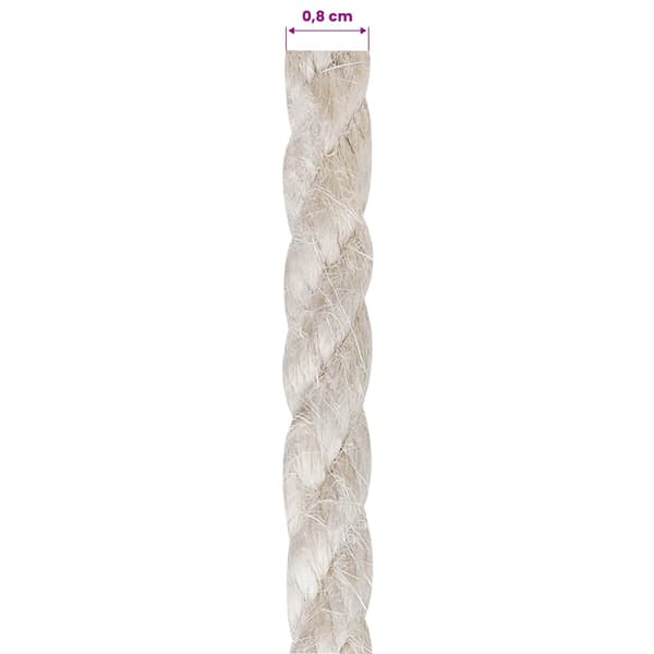 Juterep 8 Vit 100% Tossa jute
