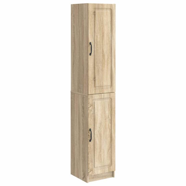 Skåpset 2 pcs Sonoma-ek Konstruerat trä