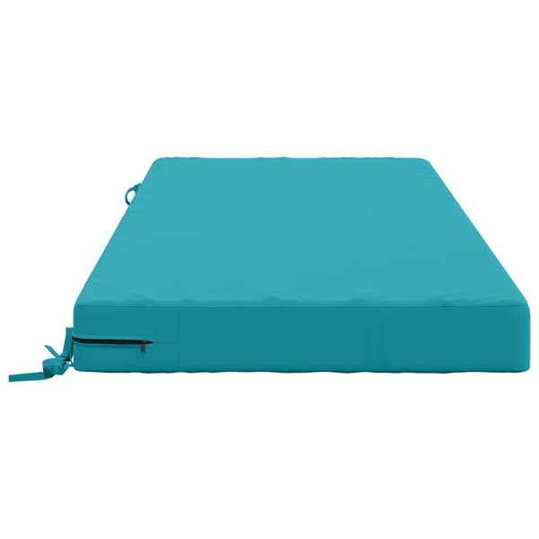 Sittkudde SOEST 100% Polyester Turkos 120 x 60 x 10 cm