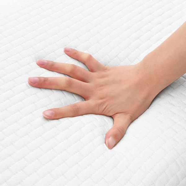 Sovkudde Enfärgad Vit 80 x 35 x 10 cm Gelskum