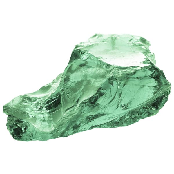 Trädgårdsstenar Ljusgrön 12 cm Glas