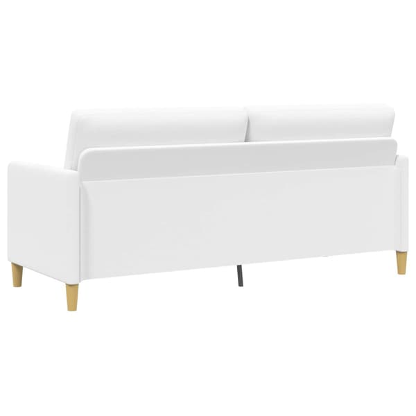 Soffa med förvaring Vit 192 x 78 x 87 cm Polyester