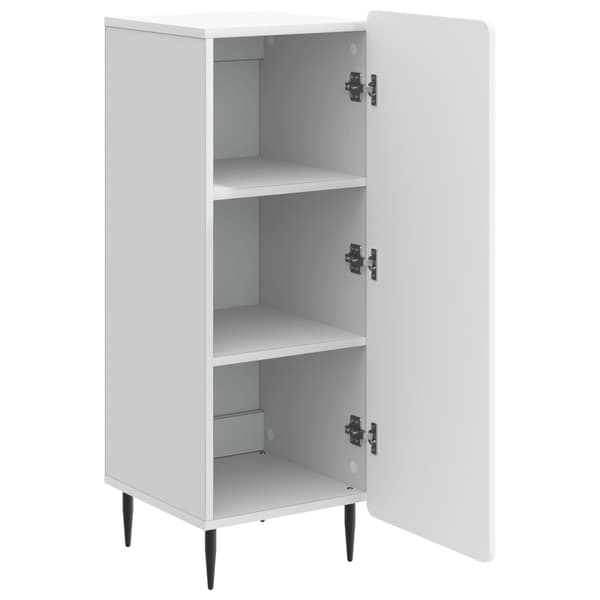 Sideboard Vit 34,5 x 33 x 92 cm Konstruerat trä