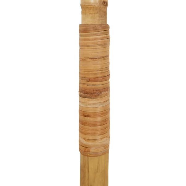 Tiki paraply med bananblad 150 cm bambu