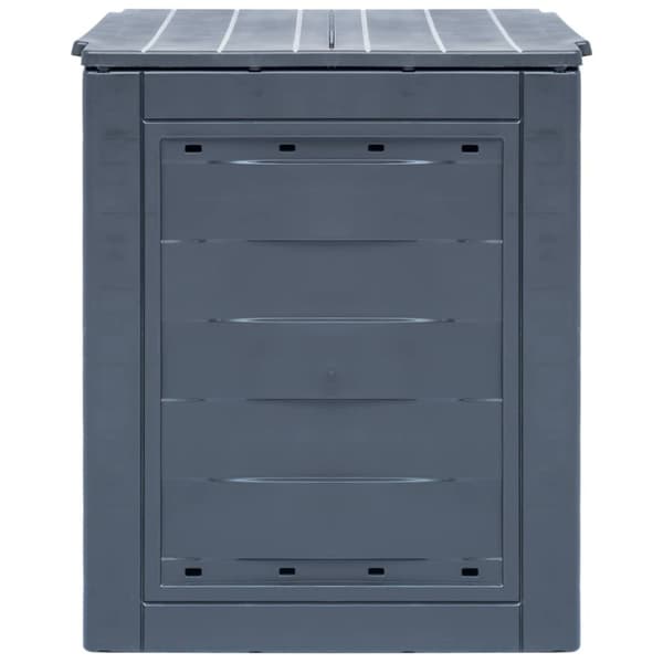 Trädgårdskompost grå 60x60x73 cm 260 L