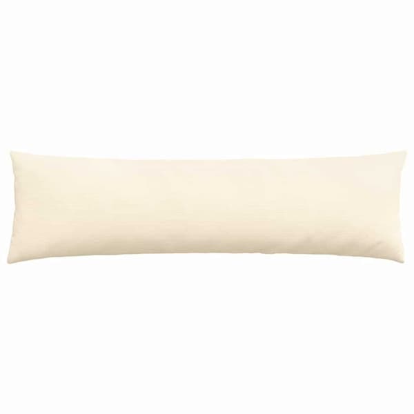Sofakuddar 2 pcs Kräm 145 x 40 cm Kordread tyg
