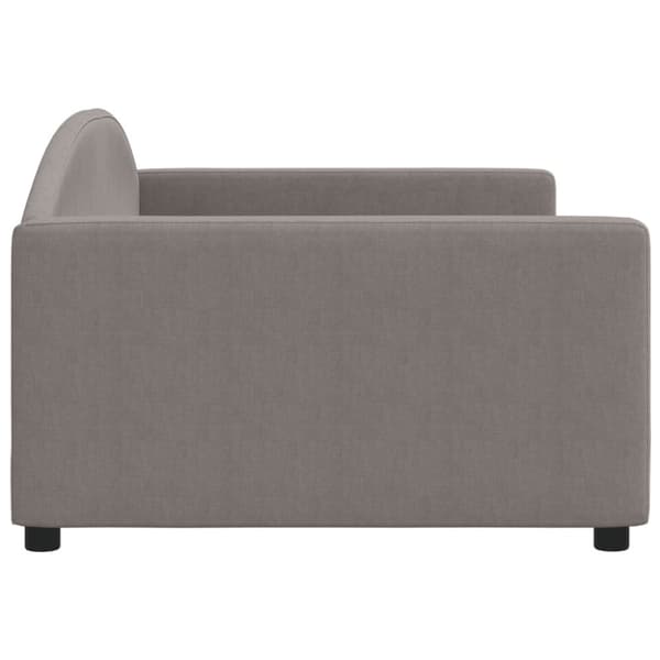 Dagbädd taupe 100x200 cm tyg