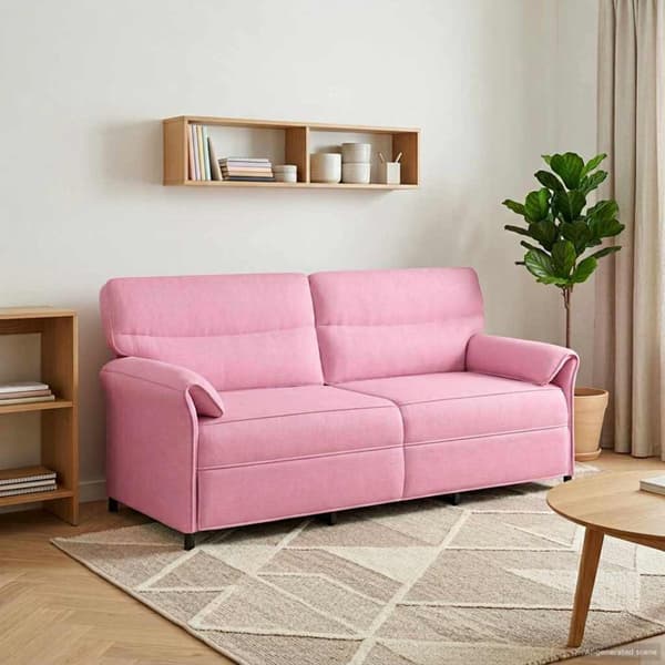 Soffa 100% polyester metallram MDF, Plywood