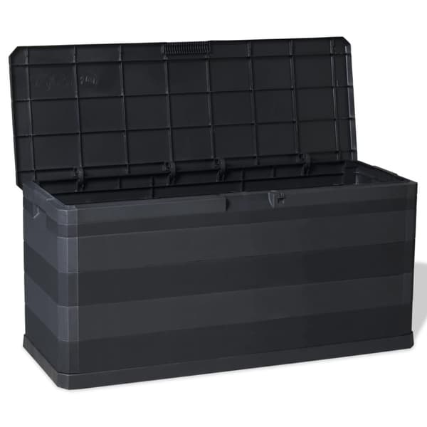 Dynbox 117x45x56 cm svart