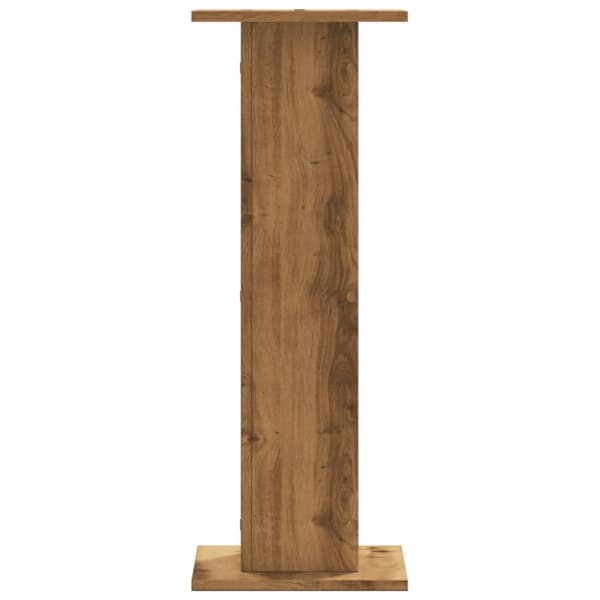 Växtställ 2 st ek 30x30x80 cm konstruerat trä