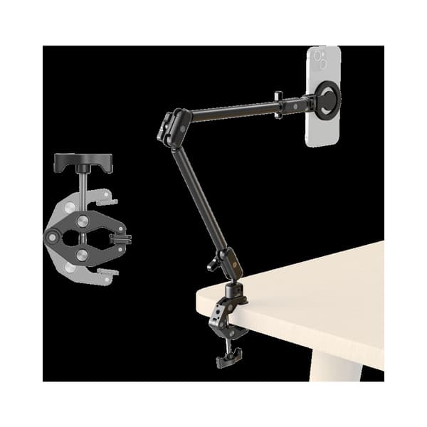 SmallRig 5626 Desktop Magic Arm with Crab-Shaped Clamp Kit (MagSafe-Compatible Edition)