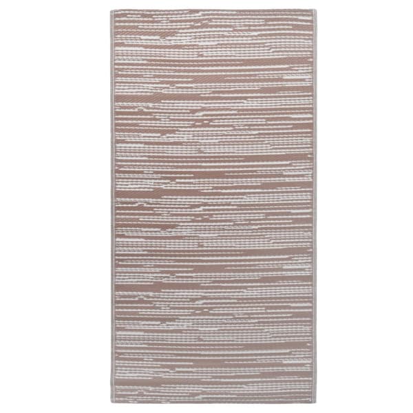 Utomhusmatta ARAKIL brun 190x290 cm PP