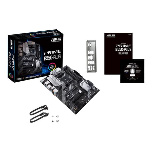 ASUS PRIME B550-PLUS - moderkort - ATX - Socket AM4 - AMD B550