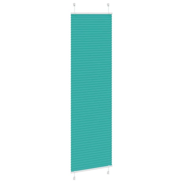 Plisserad persienn bensingrön 55x200cm tyg bredd 54,4cm