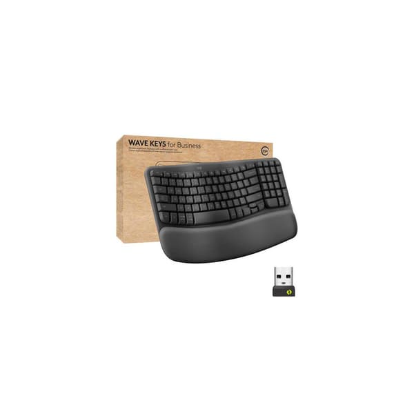 Tangentbord LOGITECH Wave Svart