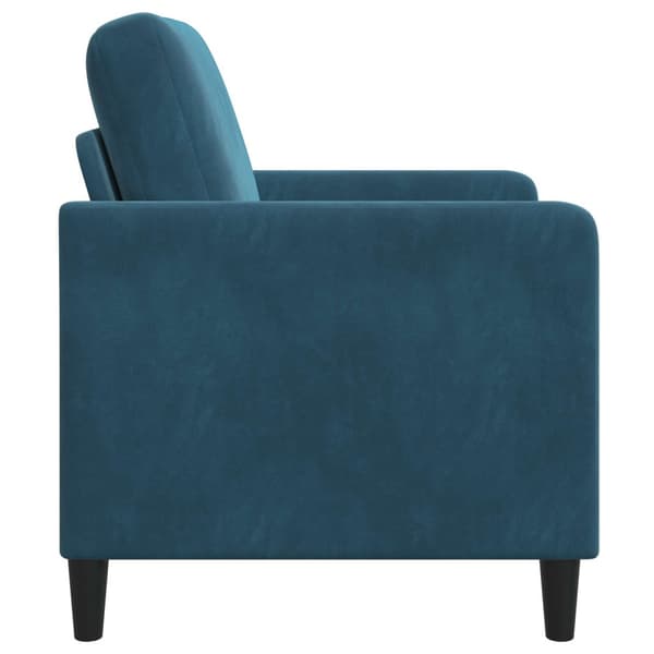 Soffa med förvaring Blå 72 x 78 x 87 cm Polyester