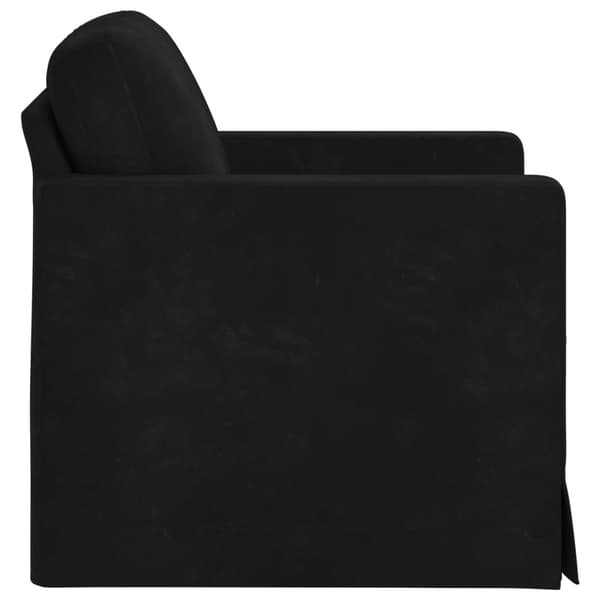 Soffa Svart 78 x 78 x 80 cm Sammet