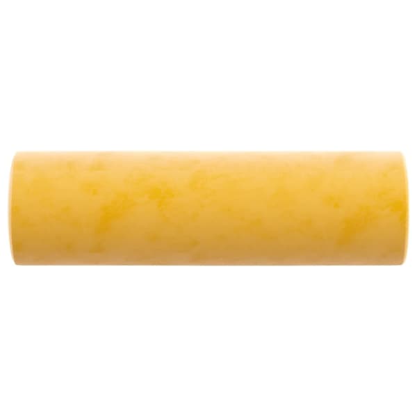 Prydnadskuddar 2 st gul Ø15x50 cm sammet