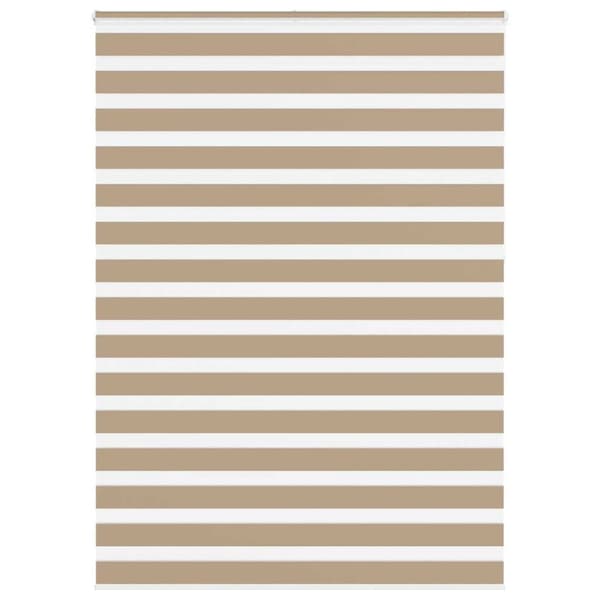 Rullgardin zebra 160x230 cm tyg bredd 155,9 cm polyester