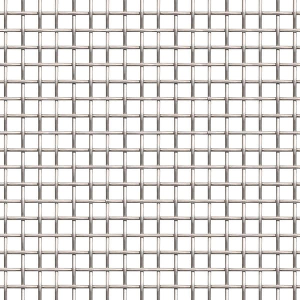 Nätduk 100 x 200 cm 8 Mesh Rostfritt stål 201 Silver