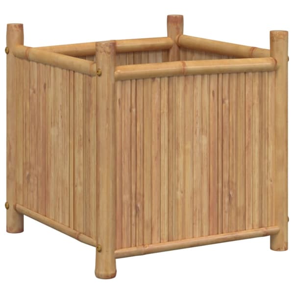 Odlingslåda 50x50x50 cm bambu