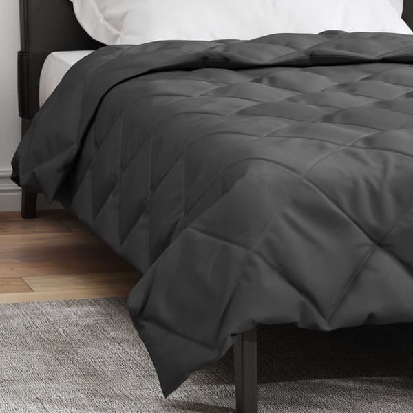 Full Års-Duvet Antracit 140 x 200 cm Mikrofiber