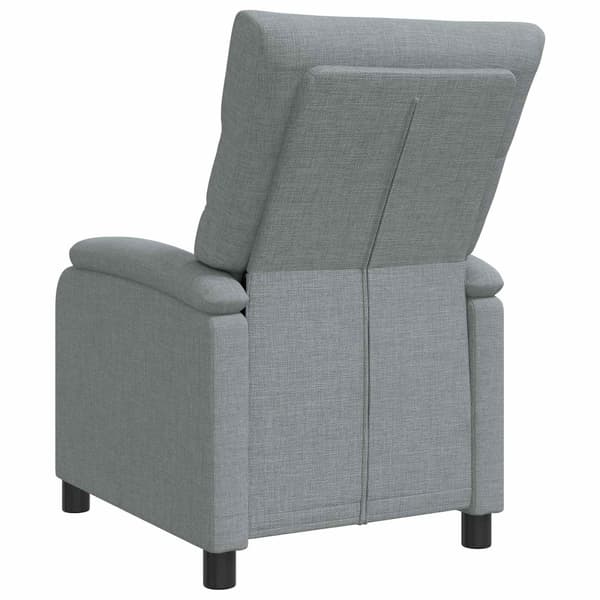 Recliner Ljusgrå Tyg